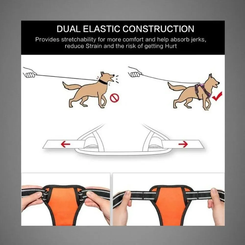 New No-Pull Pet Harness Size Small with Adjustable Straps